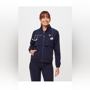Sydney Scrub Jacket (Navy Blue)